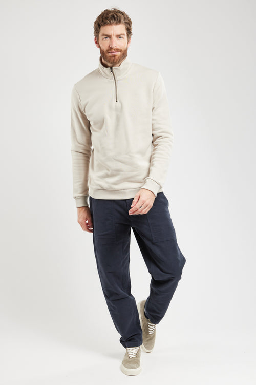 Sweat col montant TAKIN - coton biologique - Bermudes - 3